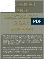 Creating and Maintaining A Bar Business