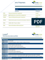 Transparent Specialties INEOS