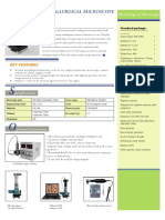 Metallurgical Microscope: Key Features