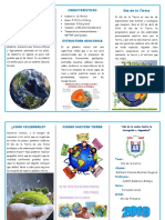 Triptico Sistema Dia de La Tierra