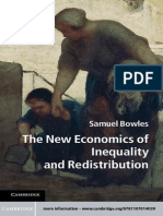 (Federico Caffè Lectures) Samuel Bowles - The New Economics of Inequality and Redistribution-Cambridge University Press (2012)