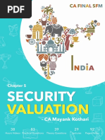 Security Valuation, SFM Notes by CA Mayank Kothari