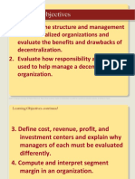 Responsiblity Accounting