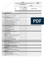 Formato Lista de Chequeo para Inspecciones Planeadas y No Planeadas