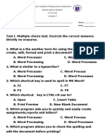 Grade 7 3rdunit Test