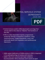 CNS Depressants Tameta