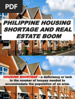 Housing Shortage and Real Estate Boom