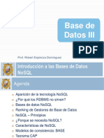 Teoría 01 - IntroduccionNoSQL