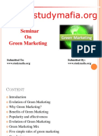 Mba Green - Marketing