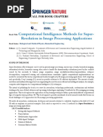 Computational Intelligence Methods For Super-Resolution in Image Processing Applications