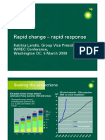 Rapid Change - Rapid Response: Katrina Landis, Group Vice President, BP WIREC Conference, Washington DC, 5 March 2008