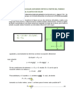 Pandeo Elastico Euler - Acero y Madera