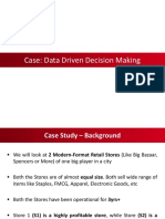 Case - Data Driven Decision Making