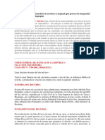 Plazo Prescriptorio de Interdicto de Recobrar Se Suspende Por Proceso de Usurpación