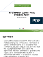 Information Security and Internal Audit - Presentation