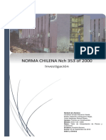 Informe Investigacion Norma NCH 353 - Clase Taller de Planos y Cubicacion