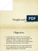 CPL Weight and Balance