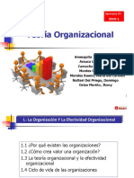 Semana 1 Teoría - Organizacional 2019-1