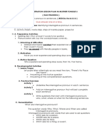 A Demonstration Lesson Plan in Mother Tongue 3. (Elln)