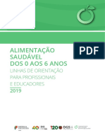 Alimentação Saudável Dos 0 Aos 6 Anos