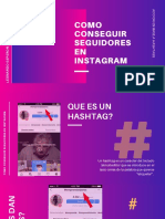 Como Conseguir Seguidores en Instagram