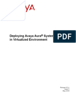 AvayaAura Deploying SystemManager in VirtualizedEnvironment Release 80x Issue05 May29 2019