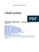 Valmiki Academy Qualitative Research