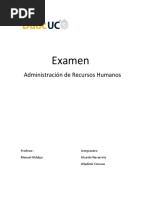 Examen RRHH