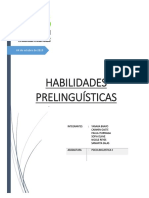 INFORME Habilidades Prelinguisticas