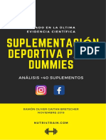 Ebook Guía Suplementación Deportiva para Dummies - Nutri4train