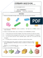 Revisão de Matemática - 4º Ano - Frações