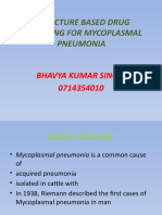 Structure Based Drug Designing For Mycoplasmal Pneumonia