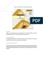 4.1la Pirámide Escalonada de Zoser en Saqqara