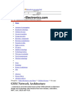 GSM Network Architecture