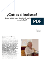 ¿Qué Es El Budismo?