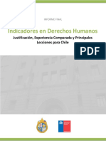 Informe Final Consultoría Subsecretaría DD - HH.