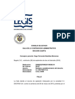 Sent-25000232700020110039201 (20197) - 16 Lo Necesario para Que Prospere La Causal de Falsa Motivación Del Acto Administrativo PDF