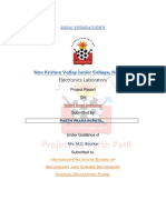 Water Level Indicator Using IC ULN2003 Project Report