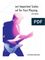 Most Important Scales For Fast Playing