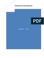 Process Sequence of Scouring in Robintex