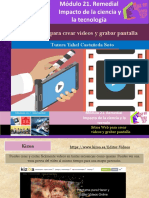 Sitios Web para Crear Videos y Grabar Pantalla PDF