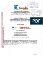 Ayala Corp Class B Preferred Shares - Preliminary Prospectus