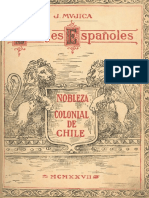 Nobleza Colonial de Chile PDF