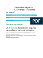 Rentas de Segunda Categoría PDF