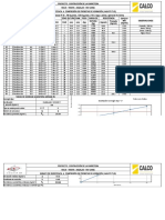 Dosificación H 16 Tipo C 260 Cemento IP 30