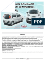 Manual de Usuario Arauca s15 Chery de Venezuela