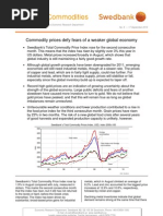 Energy & Commodities - 2010 - August/September