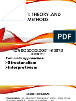 Unit 1 Theory and Methods