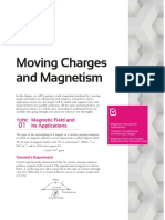 Moving Charges and Magnetism PDF