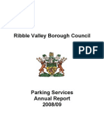 Ribble Valley Parking Services Annual Report 2008-09